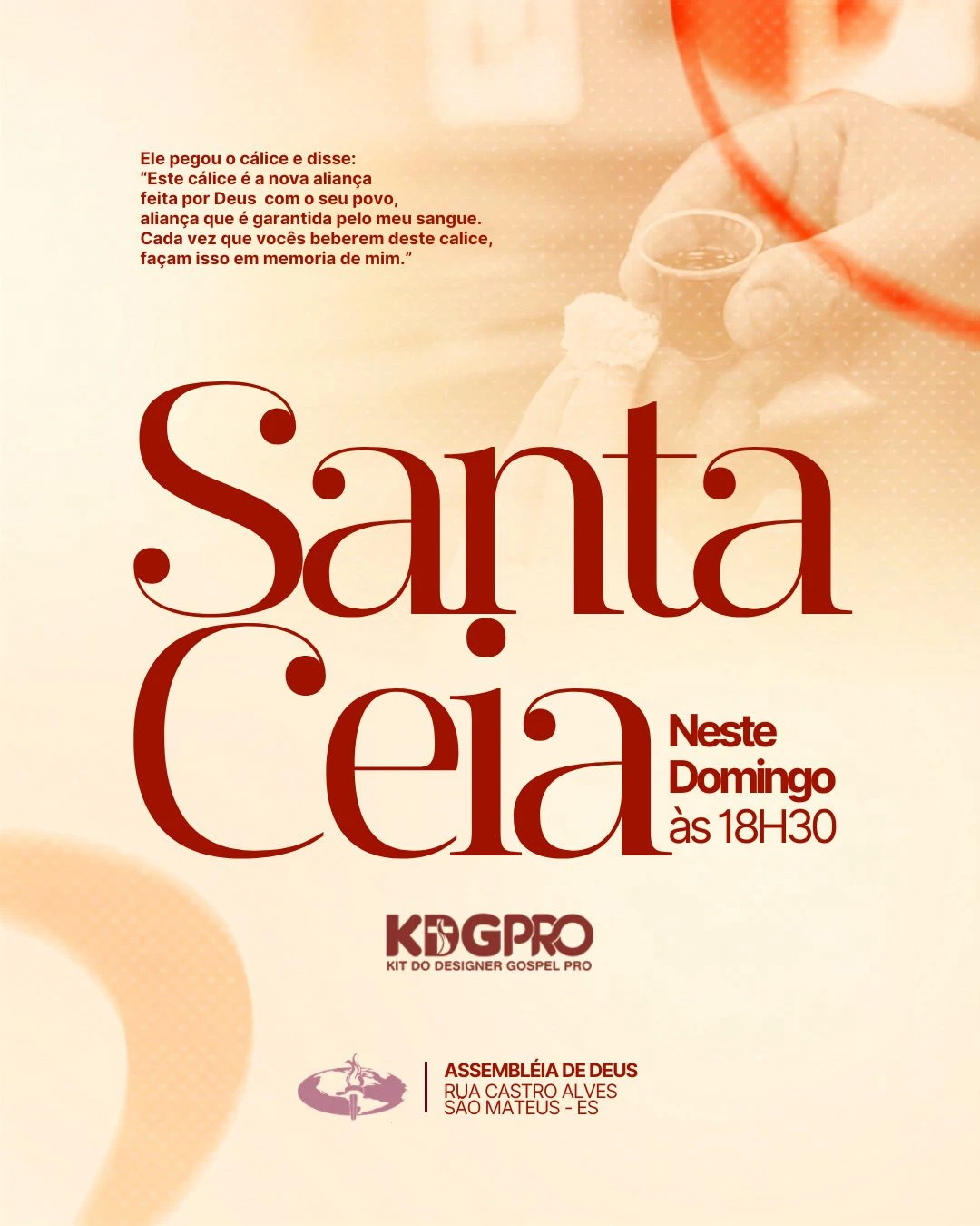 Prévia 2 da categoria Culto de Ceia