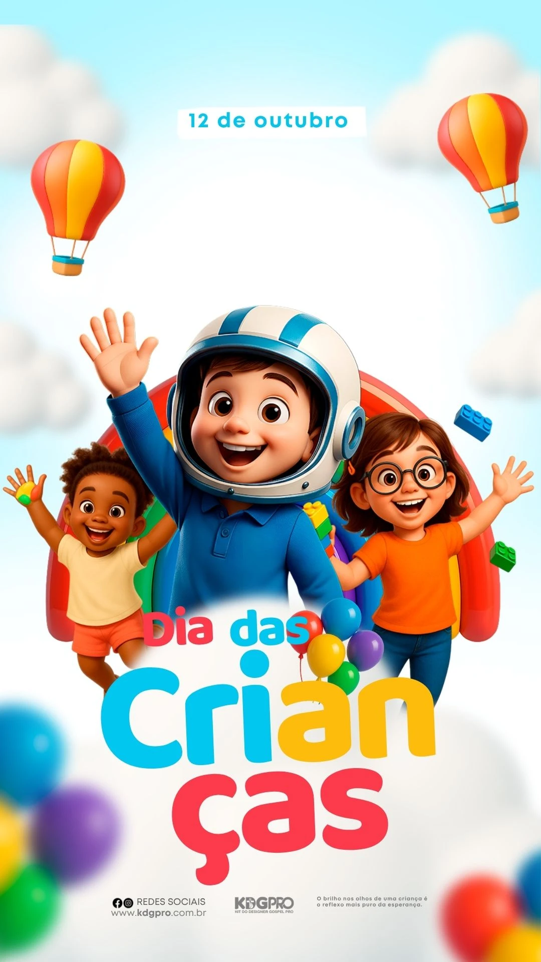 Dias das Crianças 12 de Outubro 2026 | Datas Comemorativas | Arte para Igreja Editável no Canva | Story Dias das Crianças 12 de Outubro 2026 | Datas Comemorativas | Arte para Igreja Editável no Canva | Story