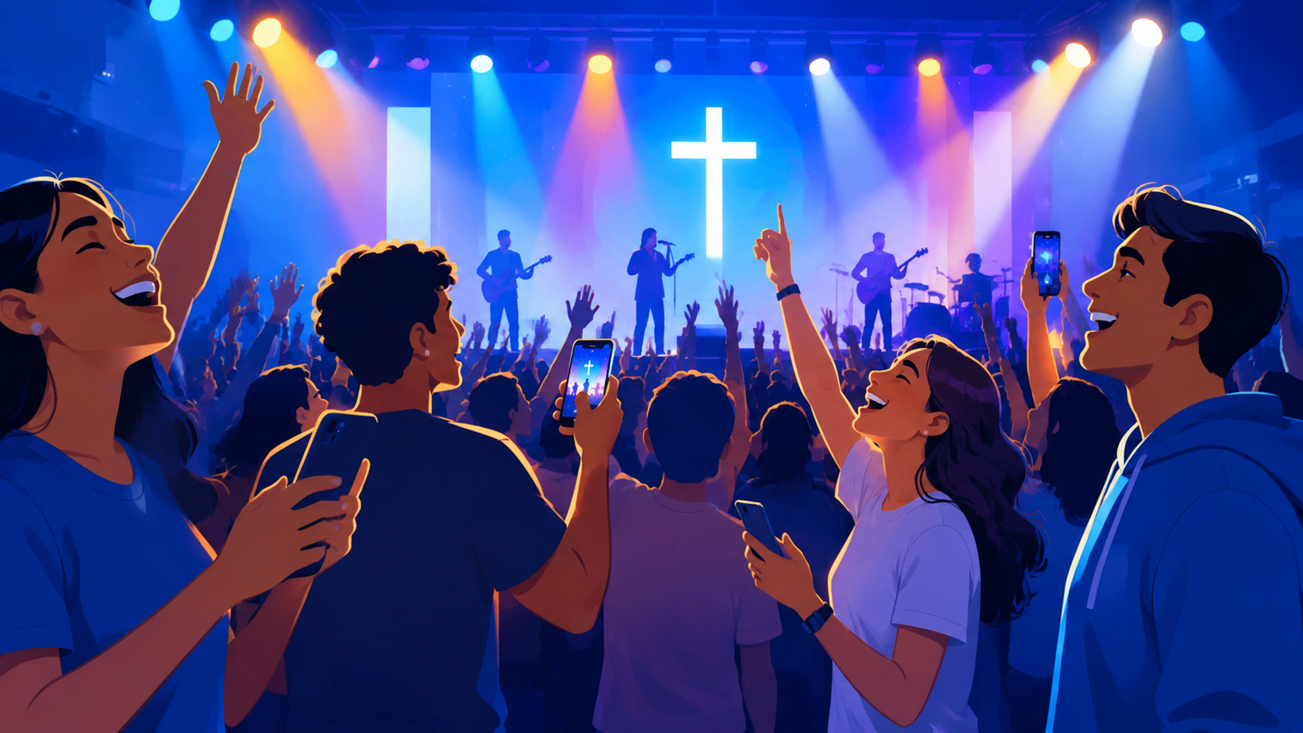 Culto de jovens: como divulgar e lotar a programação