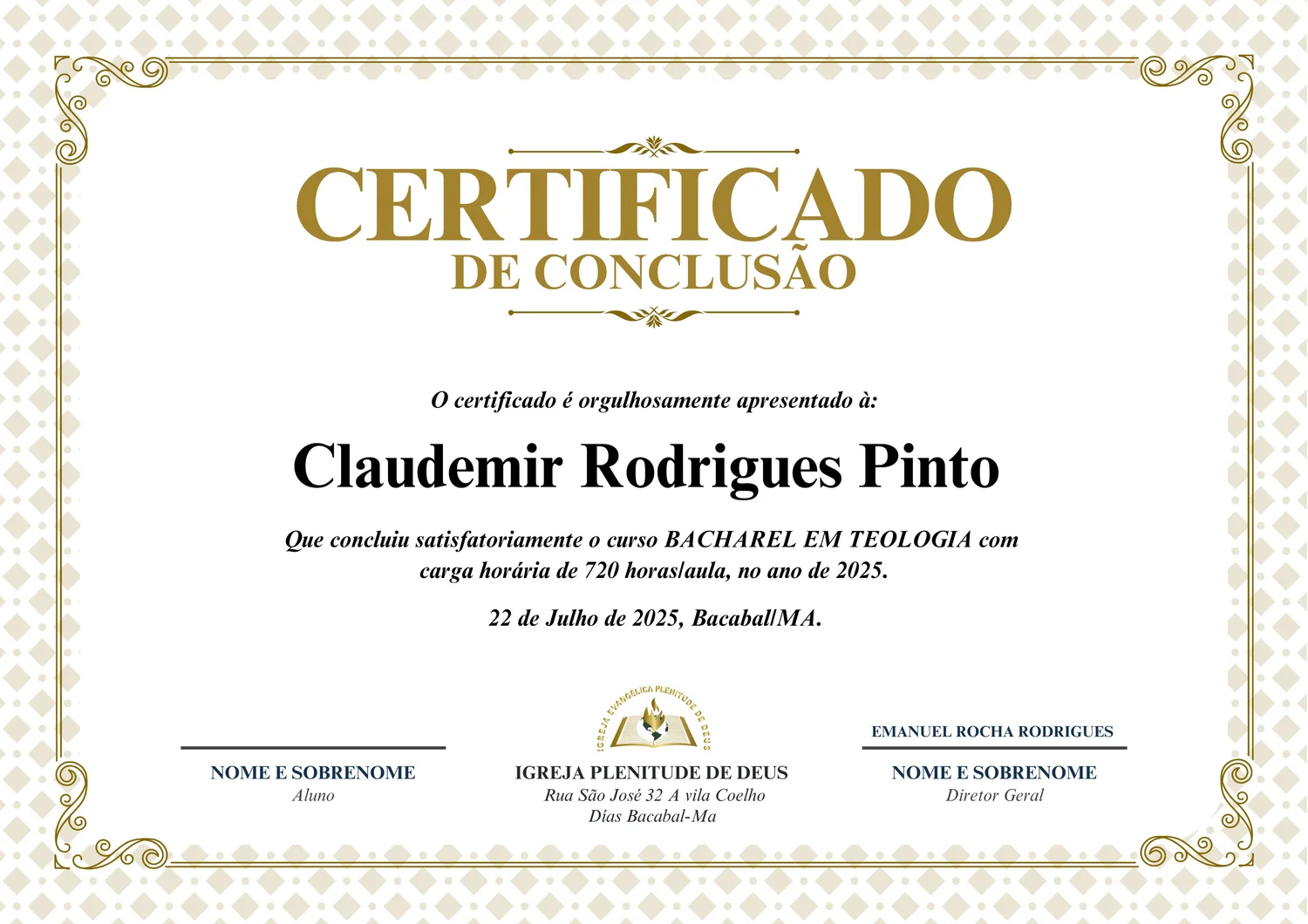Certificado de Conclusão