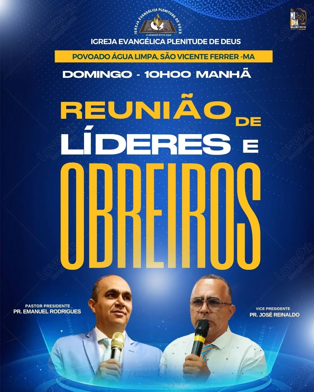 Reunião de Líderes e Obreiros