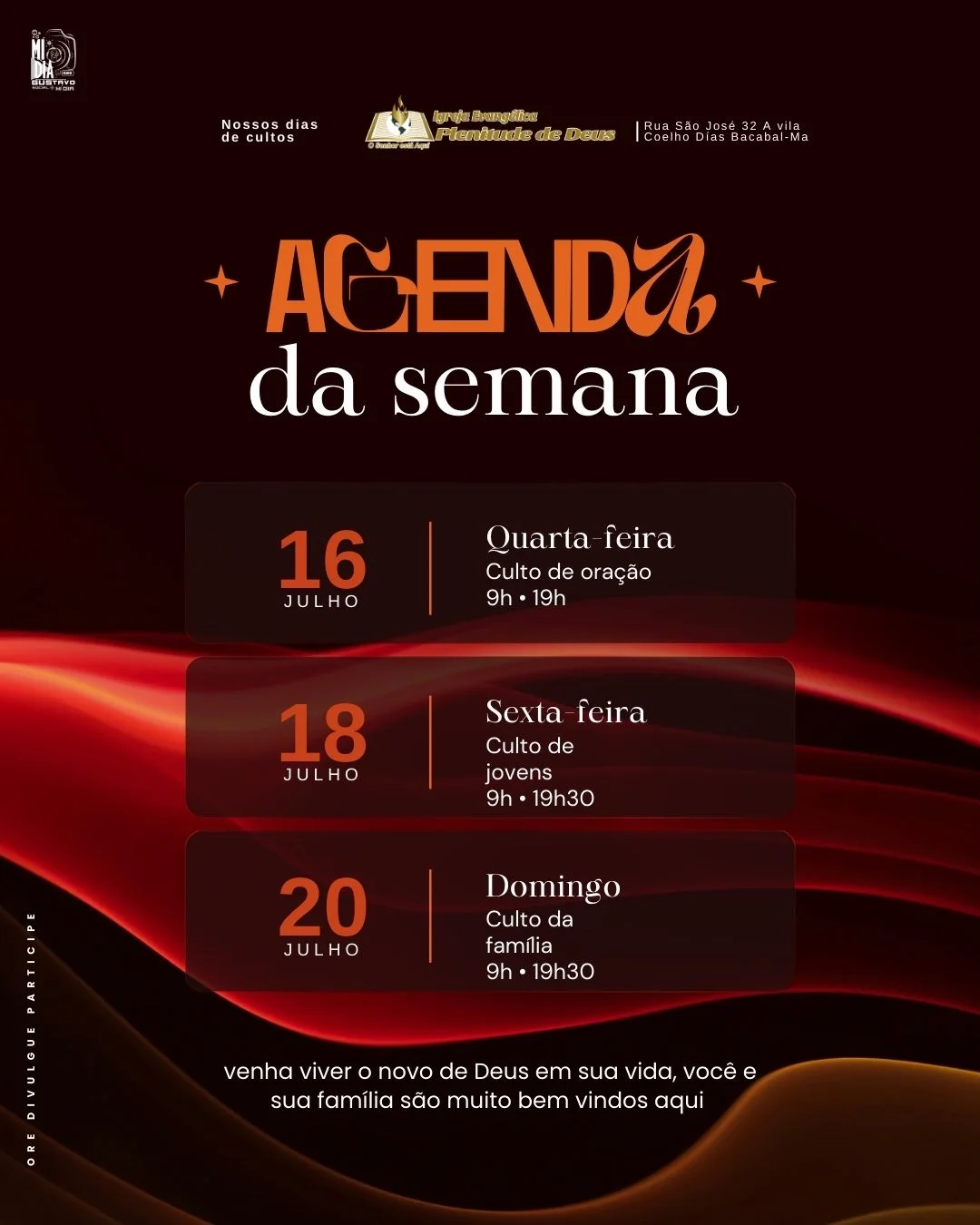 Agenda Semanal