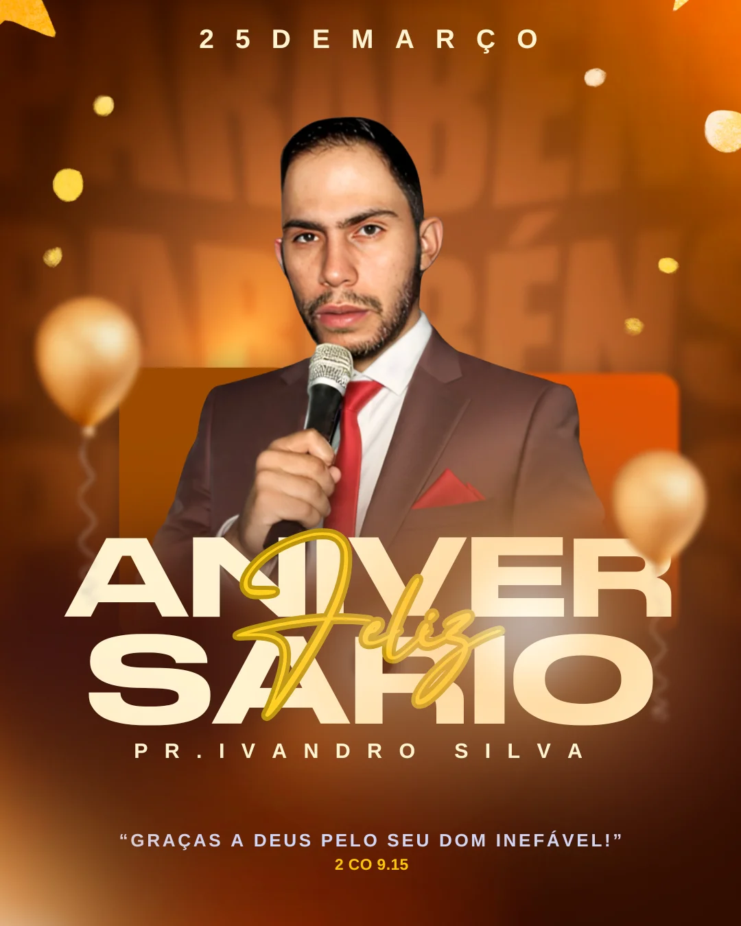 Feliz aniversário