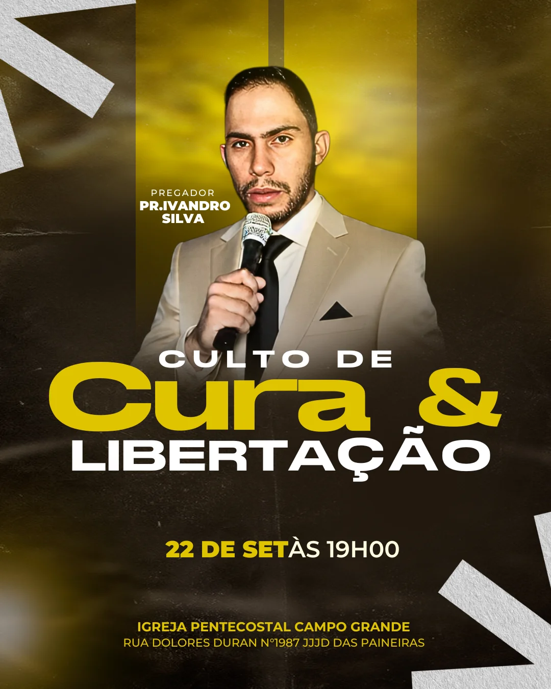 CULTO DE CURA & LIBERTAÇÃO