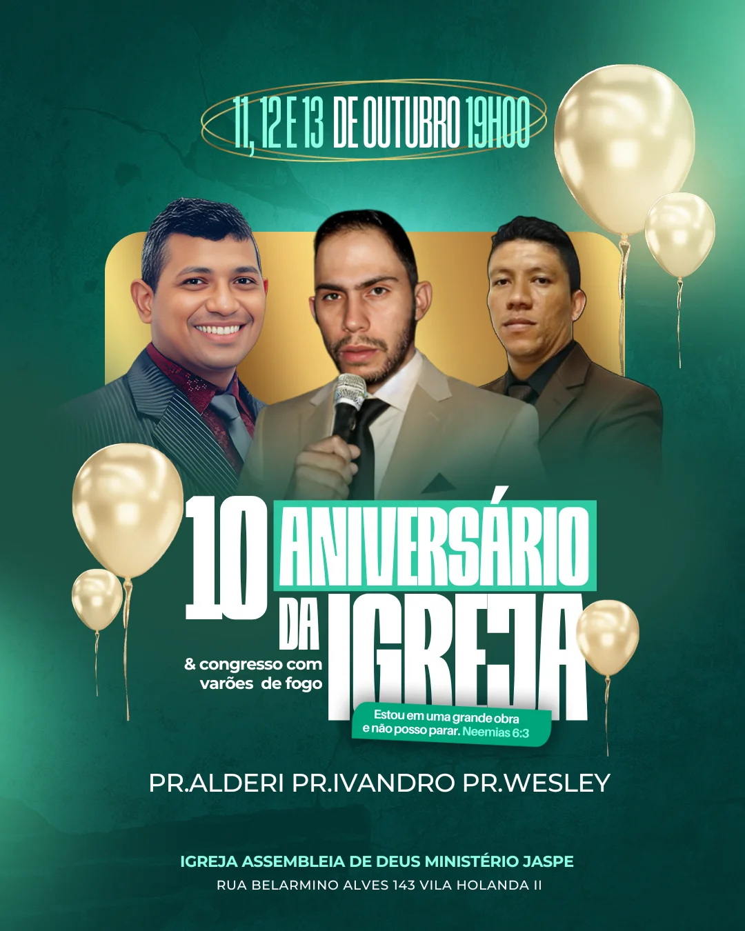 ANIVERSÁRIO DA IGREJA