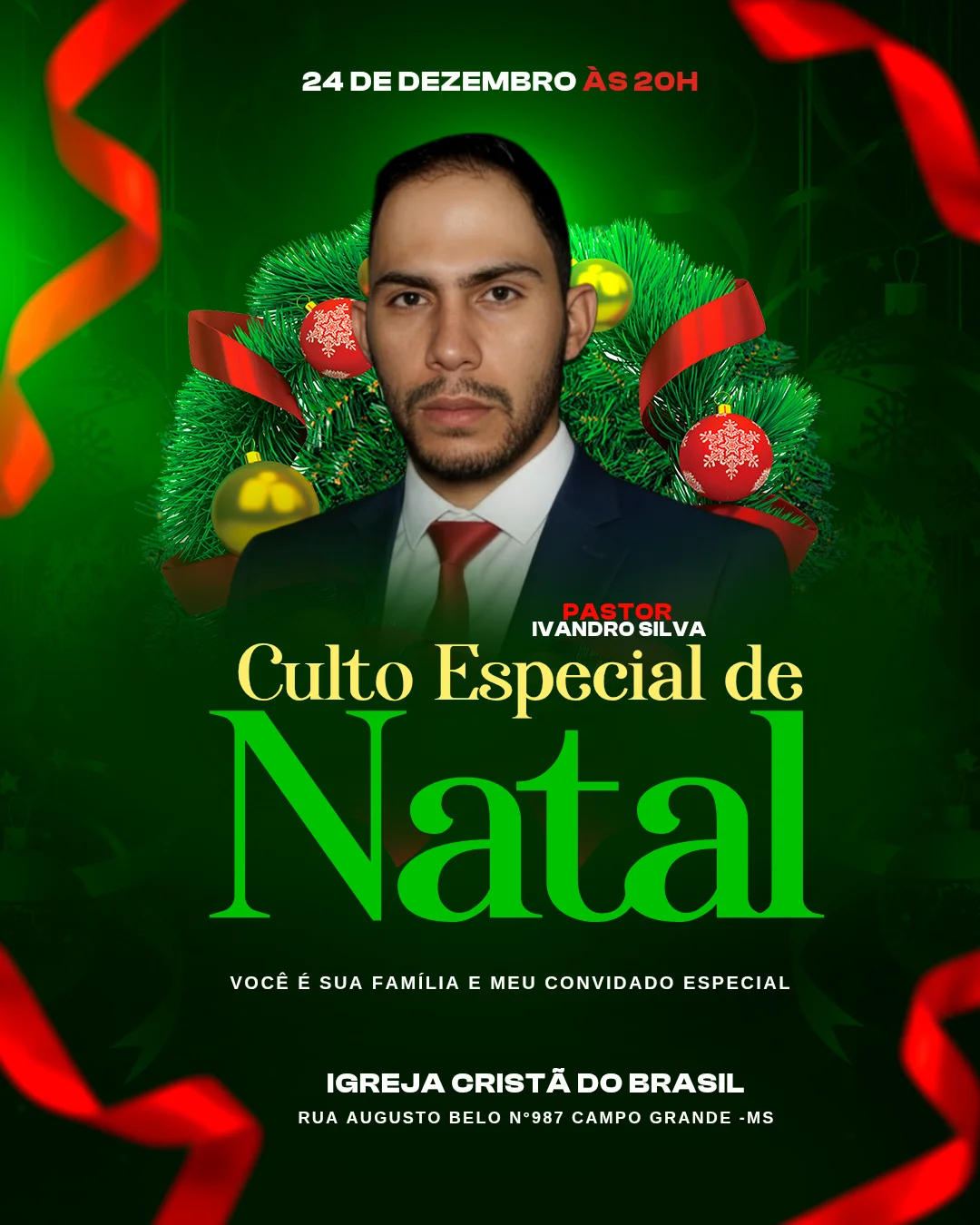 CULTO ESPECIAL DE NATAL