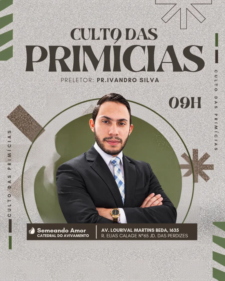 CULTO PRIMÍCIAS