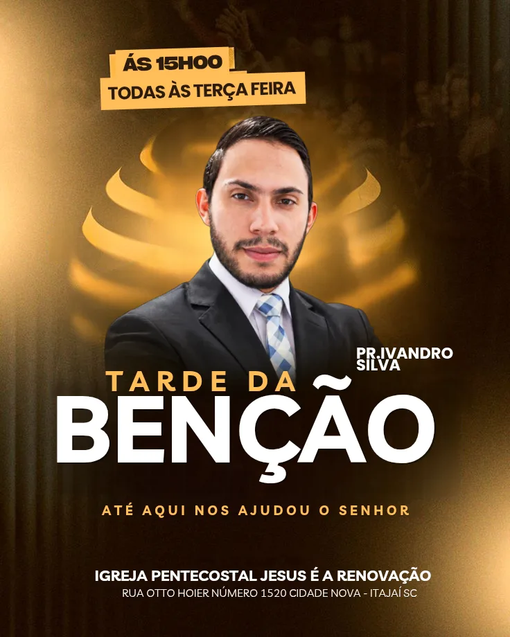 TARDE DA BENÇÃO