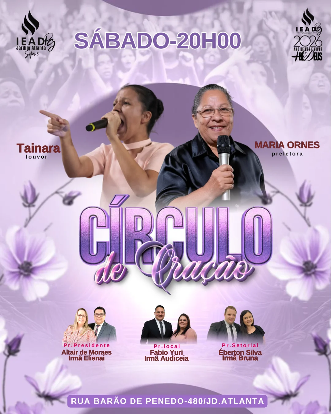 Culto de Oração | Oração | Arte para Igreja Editável no Canva | Cartaz Culto de Oração | Oração | Arte para Igreja Editável no Canva | Cartaz