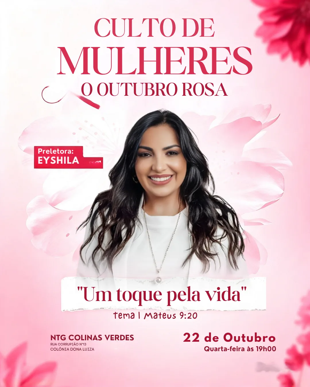 Culto outubro Rosa