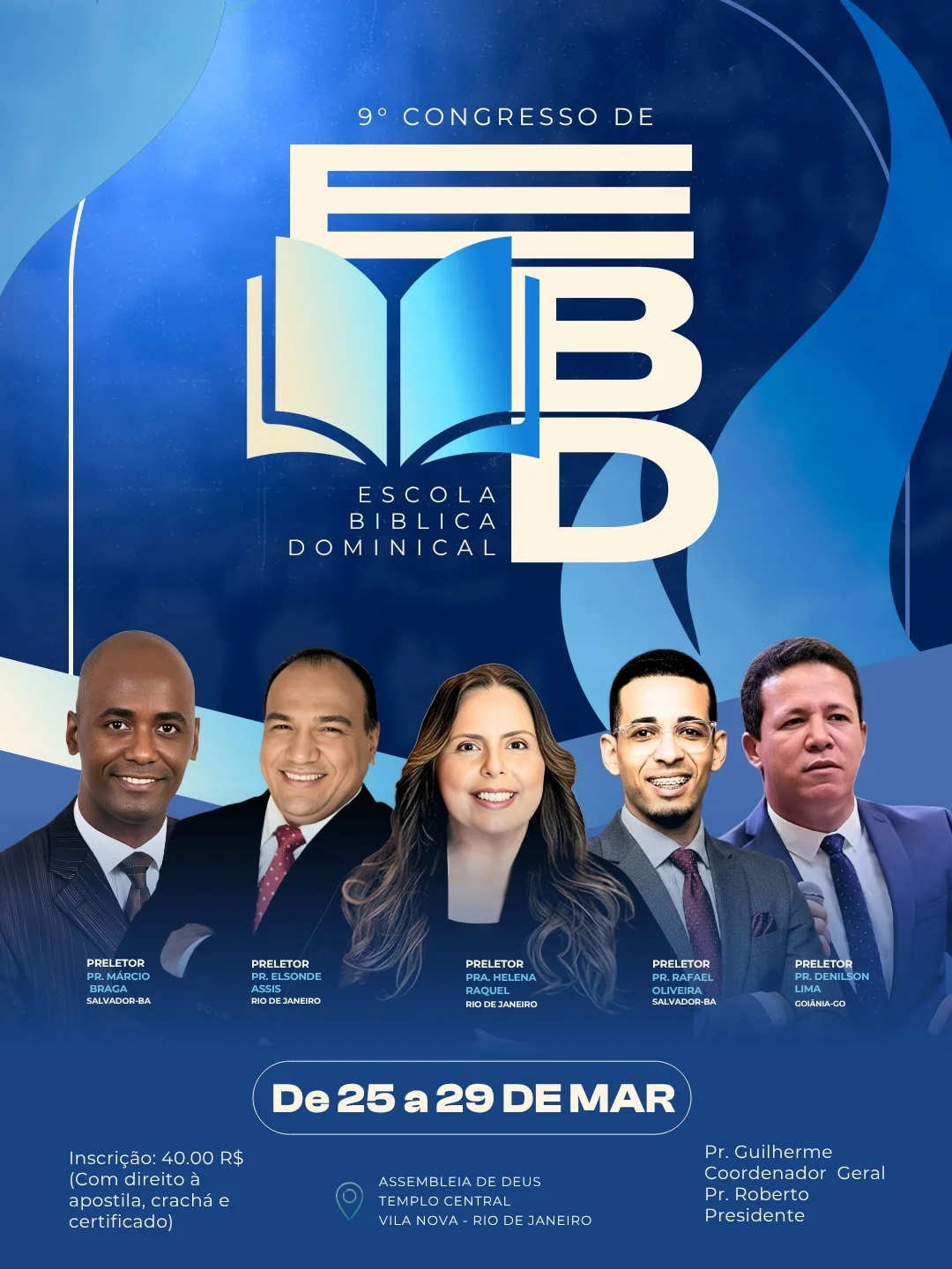 9° CONGRESSO DA ESCOLA BÍBLICA DOMINICAL