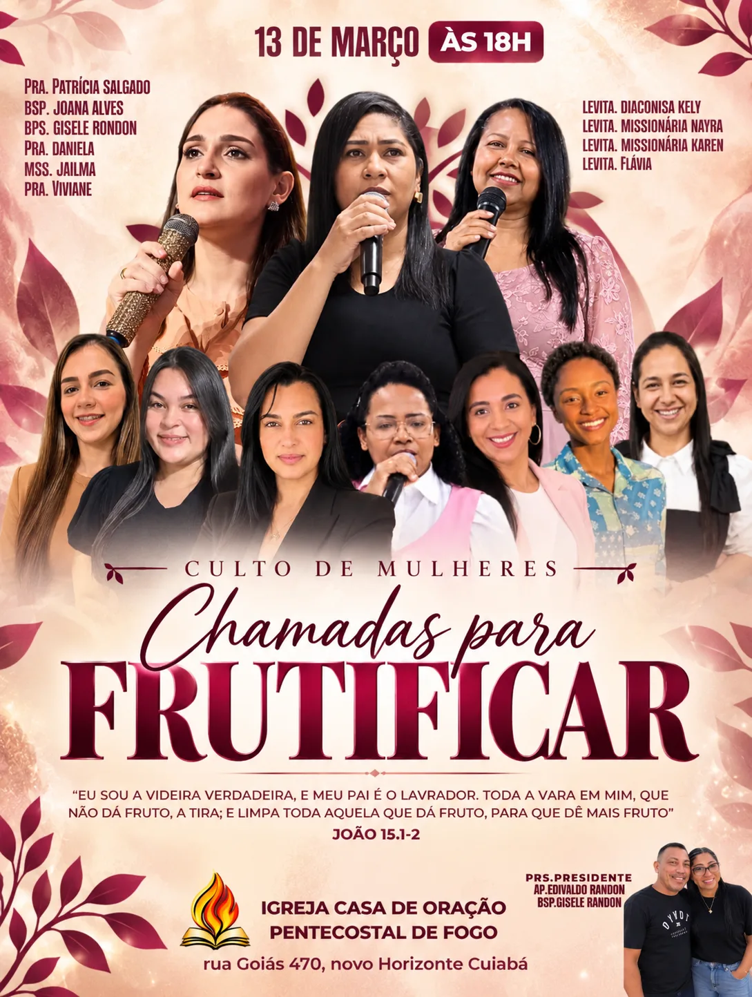 Chamadas para frutificar