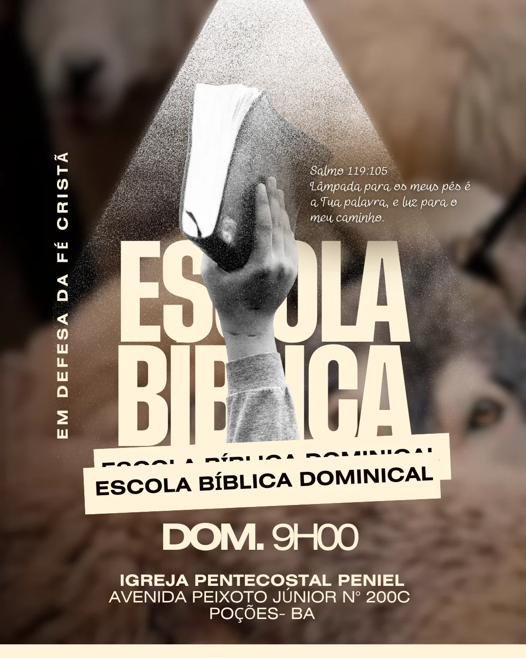 Escola Bíblica Dominical - Ensino - EBD