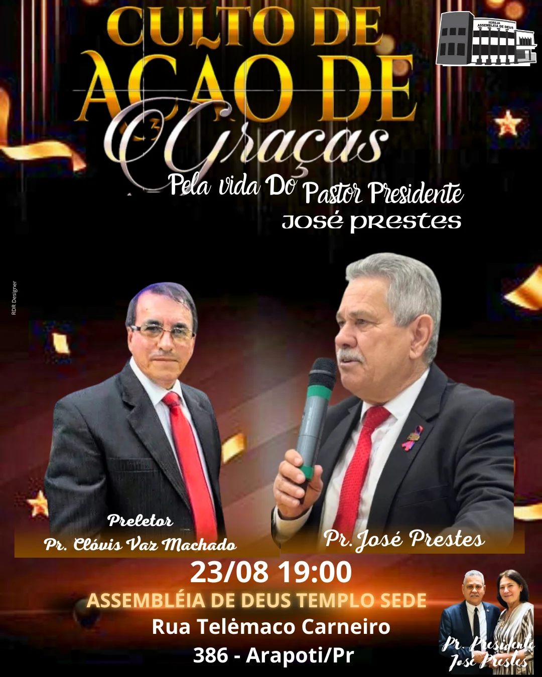 Culto de ação de gracas