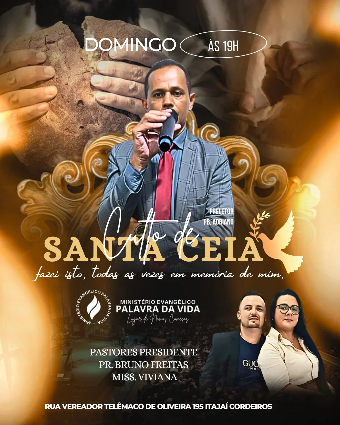 Culto de santa ceia
