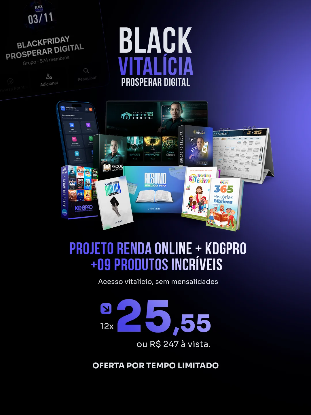 OFERTA DE BLACKFRIDAY LIBERADA!