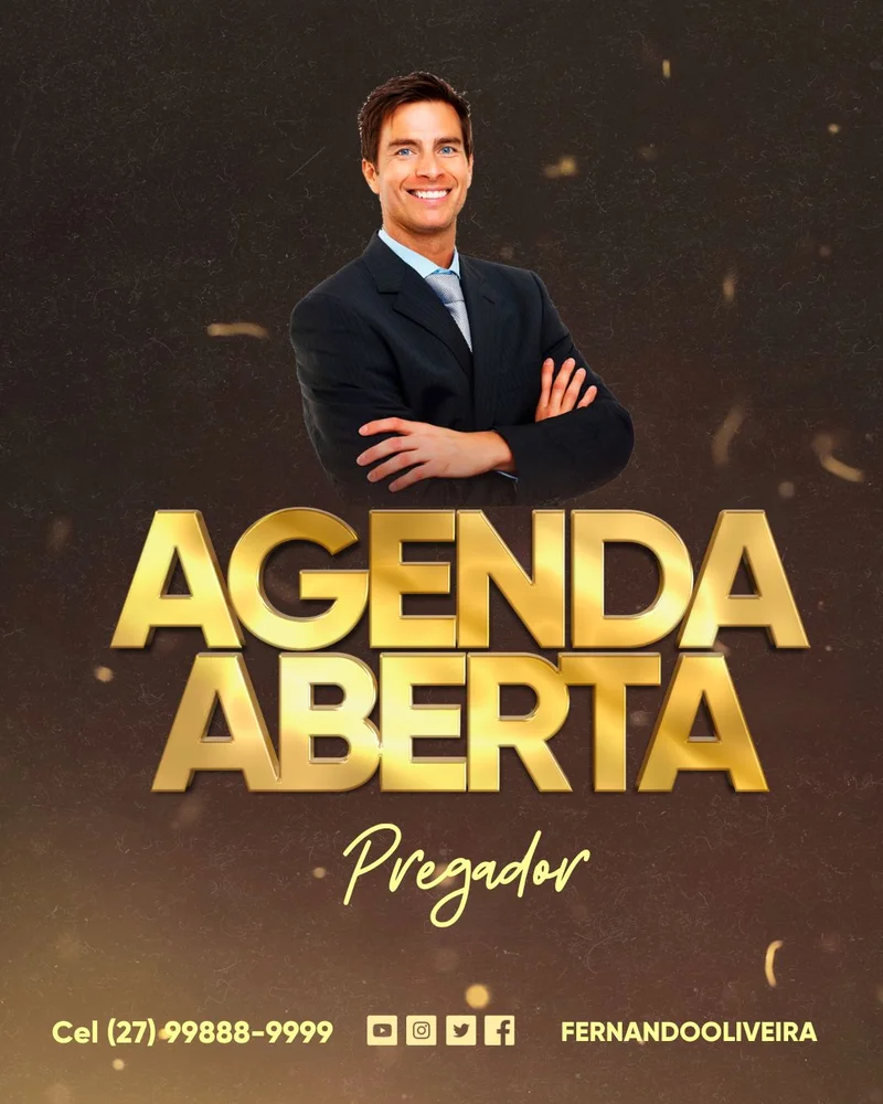 Agenda Aberta – Pregação Gospel | Agendas | Arte para Igreja Editável no Canva | Cartaz Agenda Aberta – Pregação Gospel | Agendas | Arte para Igreja Editável no Canva | Cartaz
