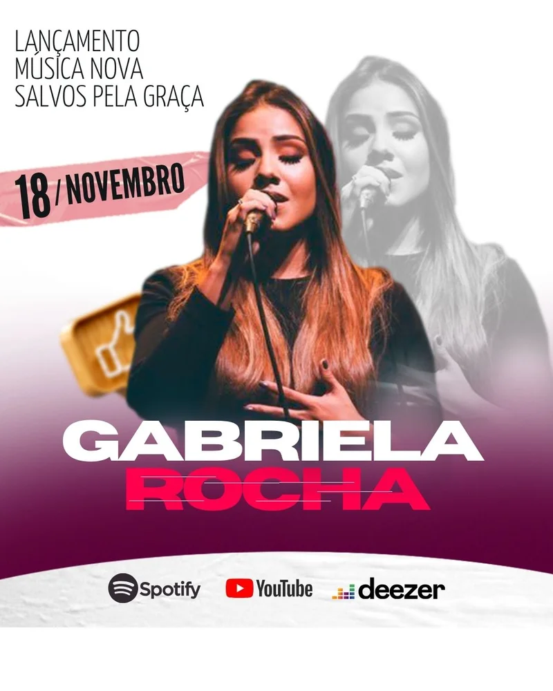 Lançamento – Música Nova “Salvos Pela Graça” | Agendas | Arte para Igreja Editável no Canva | Cartaz Lançamento – Música Nova “Salvos Pela Graça” | Agendas | Arte para Igreja Editável no Canva | Cartaz