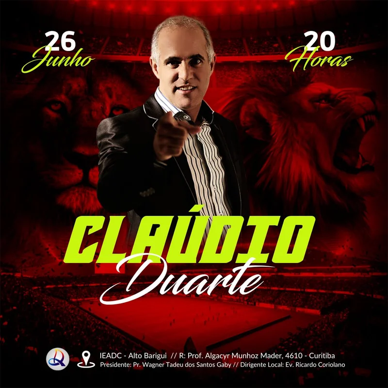 Agenda Gospel – Cláudio Duarte | Agendas | Arte para Igreja Editável no Canva | Feed Agenda Gospel – Cláudio Duarte | Agendas | Arte para Igreja Editável no Canva | Feed