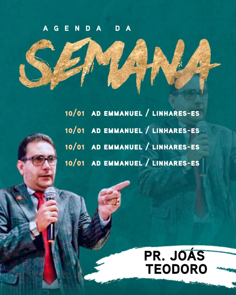 Agenda Semanal – Ministério Emmanuel | Agendas | Arte para Igreja Editável no Canva | Cartaz Agenda Semanal – Ministério Emmanuel | Agendas | Arte para Igreja Editável no Canva | Cartaz