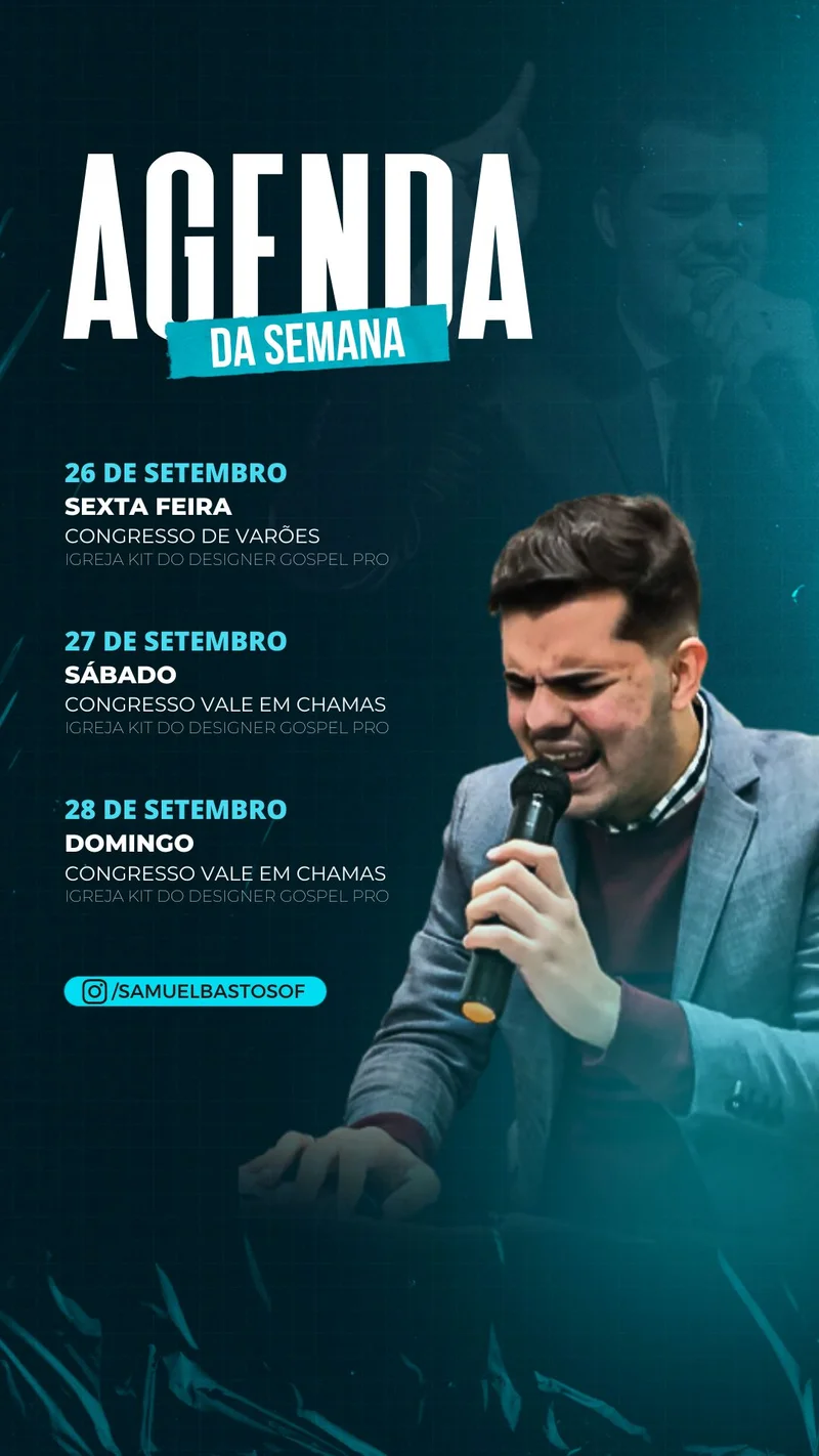 Agenda da Semanal do Pastor | Agendas | Arte para Igreja Editável no Canva | Story Agenda da Semanal do Pastor | Agendas | Arte para Igreja Editável no Canva | Story