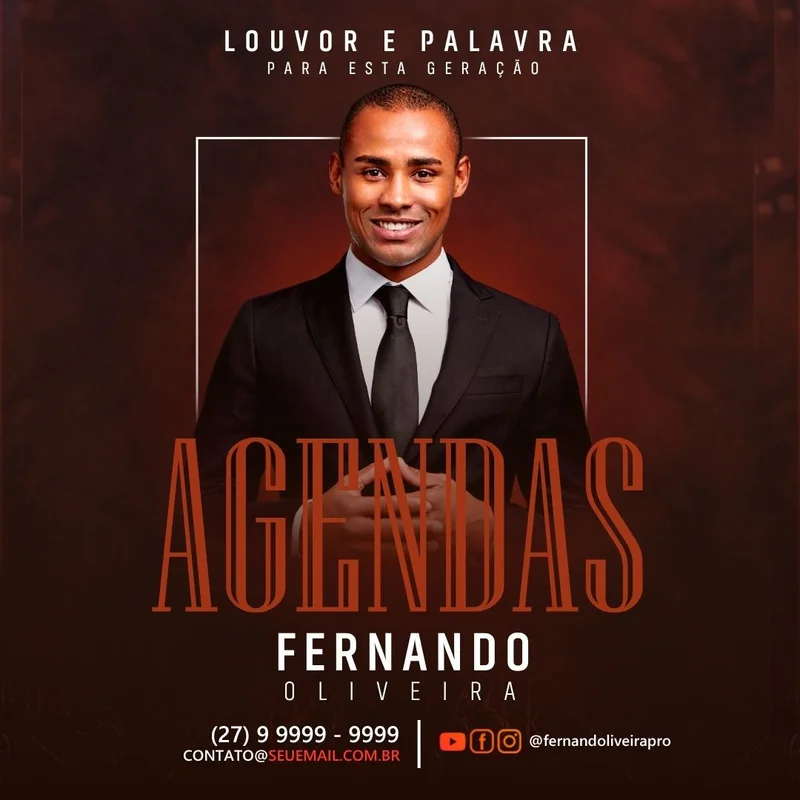 Agendas Louvor e Palavra | Agendas | Arte para Igreja Editável no Canva | Feed Agendas Louvor e Palavra | Agendas | Arte para Igreja Editável no Canva | Feed