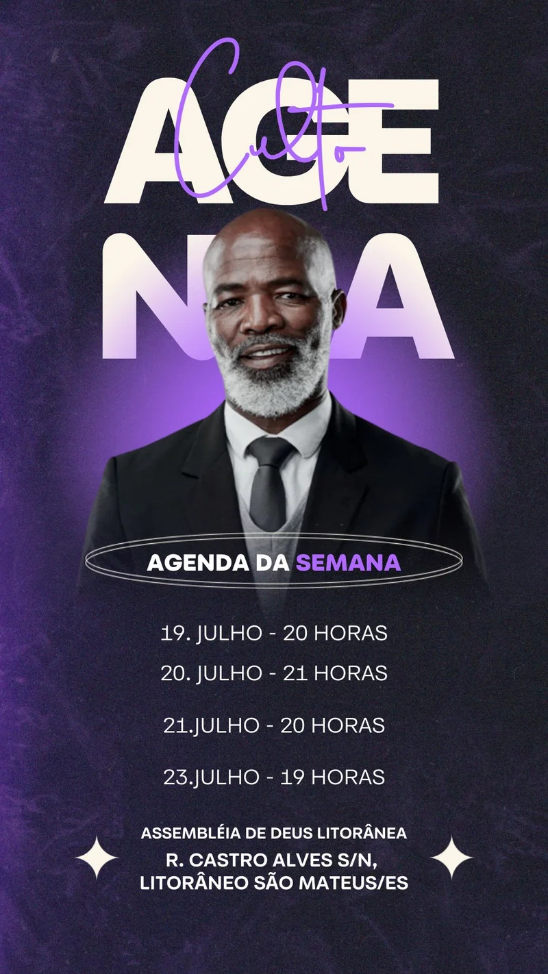 Agenda da Igreja – Julho Agenda da Semana | Agendas | Arte para Igreja Editável no Canva | Story Agenda da Igreja – Julho Agenda da Semana | Agendas | Arte para Igreja Editável no Canva | Story