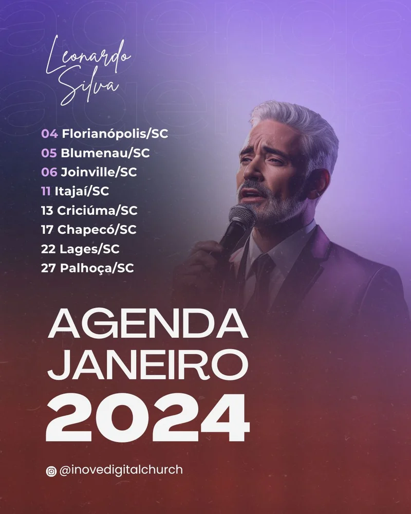 Agenda Gospel de Janeiro | Agendas | Arte para Igreja Editável no Canva | Cartaz Agenda Gospel de Janeiro | Agendas | Arte para Igreja Editável no Canva | Cartaz