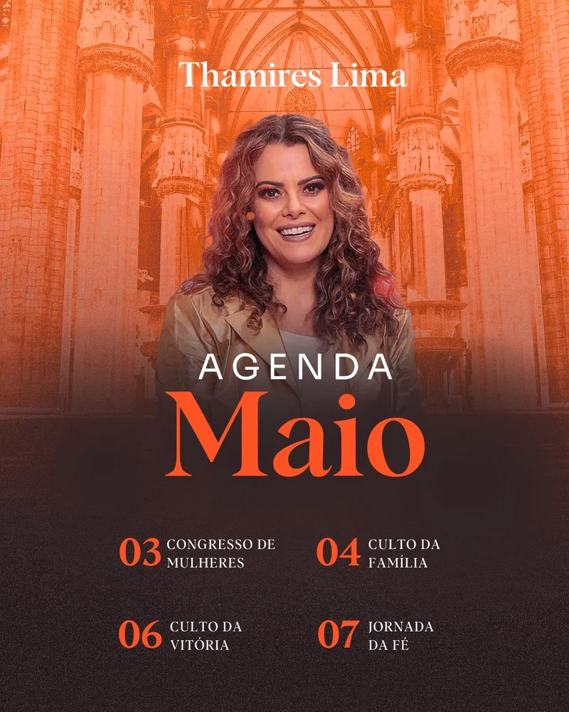Agenda Maio – Eventos Gospel | Agendas | Arte para Igreja Editável no Canva | Cartaz Agenda Maio – Eventos Gospel | Agendas | Arte para Igreja Editável no Canva | Cartaz