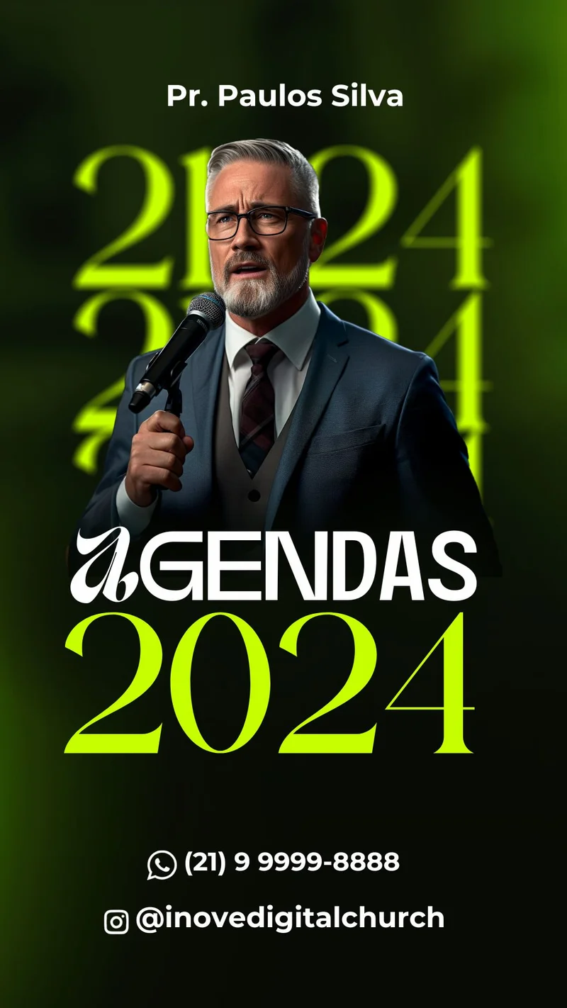 Agenda Gospel 2025 | Agendas | Arte para Igreja Editável no Canva | Story Agenda Gospel 2025 | Agendas | Arte para Igreja Editável no Canva | Story
