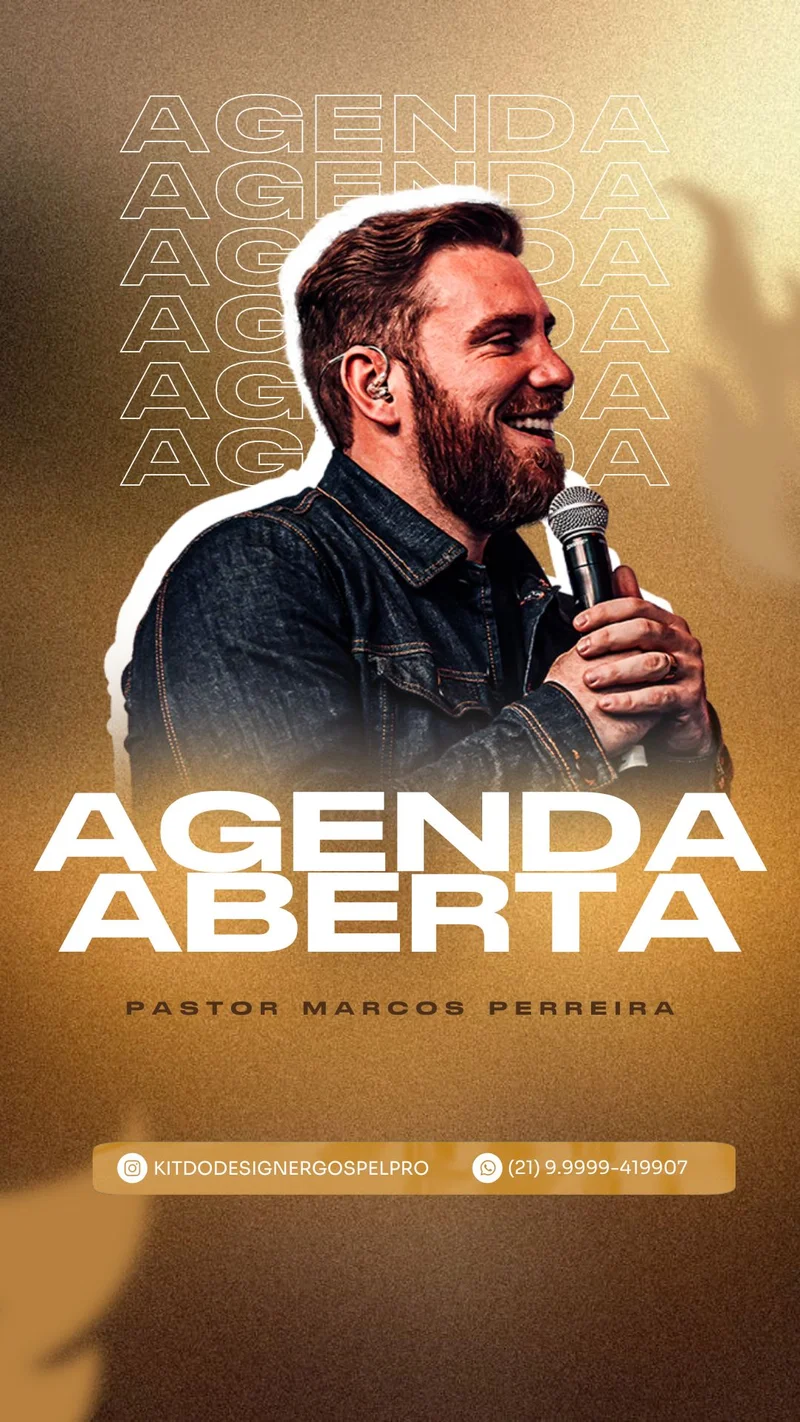 Agenda Aberta | Agendas | Arte para Igreja Editável no Canva | Story Agenda Aberta | Agendas | Arte para Igreja Editável no Canva | Story