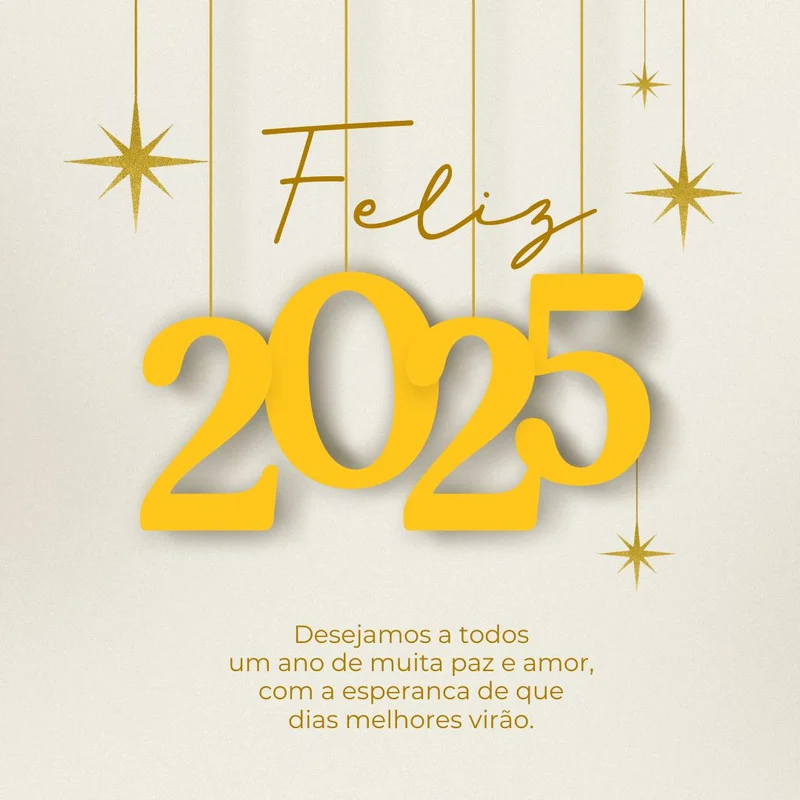 Feliz Ano Novo com Bênçãos de Deus | Ano Novo | Arte para Igreja Editável no Canva | Feed Feliz Ano Novo com Bênçãos de Deus | Ano Novo | Arte para Igreja Editável no Canva | Feed