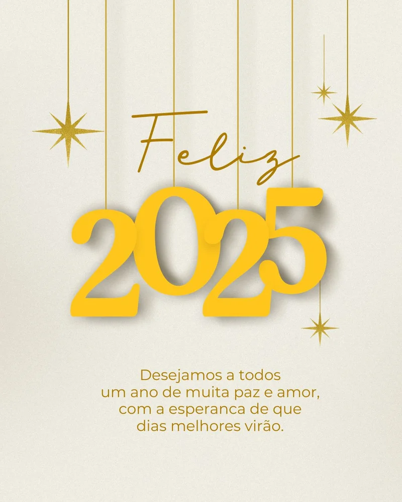 Feliz Ano Novo com Bênçãos de Deus | Ano Novo | Arte para Igreja Editável no Canva | Cartaz Feliz Ano Novo com Bênçãos de Deus | Ano Novo | Arte para Igreja Editável no Canva | Cartaz