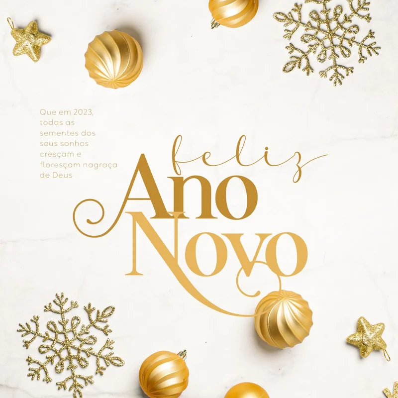 Feliz Ano Novo com Mensagem Bíblica | Ano Novo | Arte para Igreja Editável no Canva | Feed Feliz Ano Novo com Mensagem Bíblica | Ano Novo | Arte para Igreja Editável no Canva | Feed