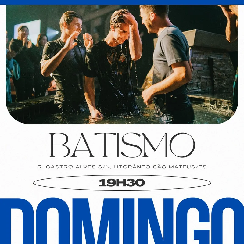 Batismo nas Águas - Aliança e Vida Nova | Batismo | Arte para Igreja Editável no Canva | Feed Batismo nas Águas - Aliança e Vida Nova | Batismo | Arte para Igreja Editável no Canva | Feed
