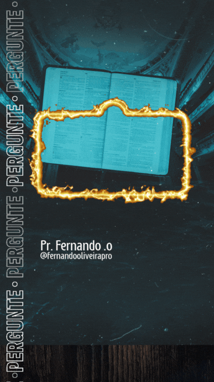 Caixinhas Animadas Gospel – Pergunte ao Pastor | Caixinhas Animadas | Arte para Igreja Editável no Canva | Story Animado