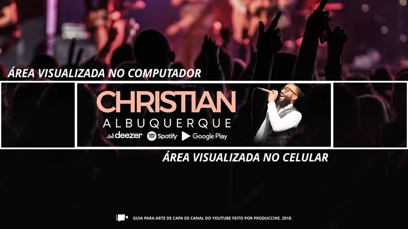Capa para Youtube – Banner Profissional para Canal | Capas para Youtube | Arte para Igreja Editável no Canva | capa-youtube