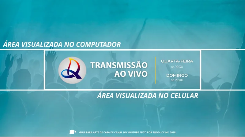 Capa para Youtube – Banner Criativo para Canal | Capas para Youtube | Arte para Igreja Editável no Canva | capa-youtube