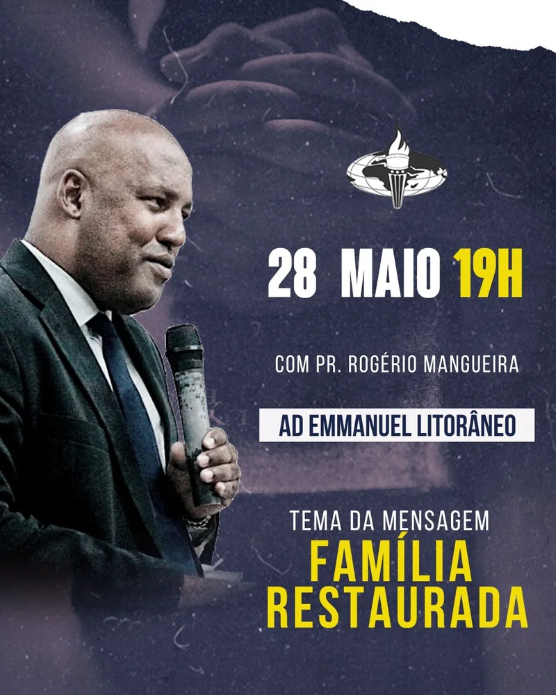 Família Restaurada | Culto da Família | Arte para Igreja Editável no Canva | Cartaz Família Restaurada | Culto da Família | Arte para Igreja Editável no Canva | Cartaz