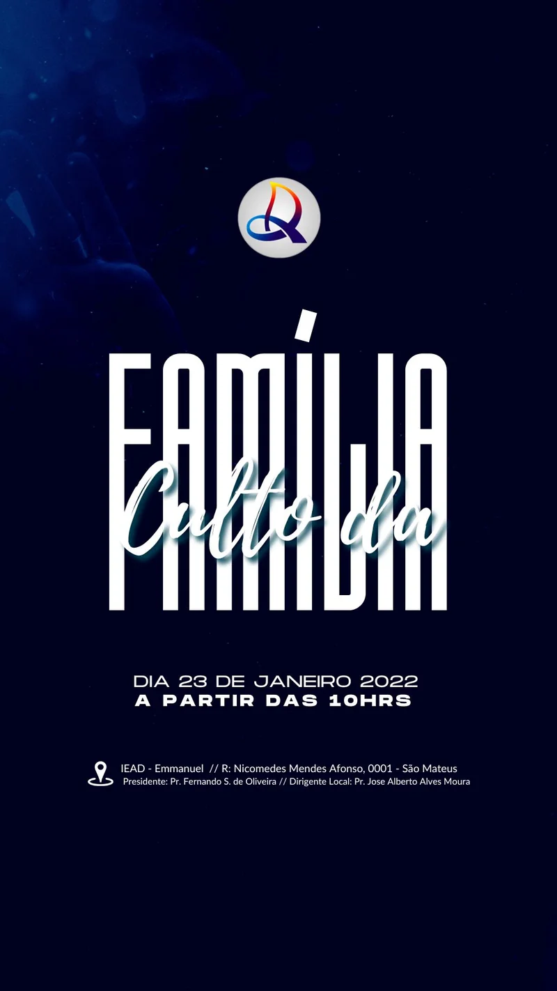 Culto da Família São Mateus | Culto da Família | Arte para Igreja Editável no Canva | Story Culto da Família São Mateus | Culto da Família | Arte para Igreja Editável no Canva | Story