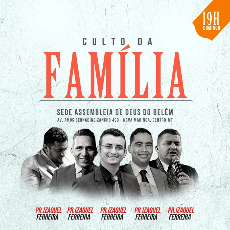 Culto da Família Igreja Batisma | Culto da Família | Arte para Igreja Editável no Canva | Feed Culto da Família Igreja Batisma | Culto da Família | Arte para Igreja Editável no Canva | Feed