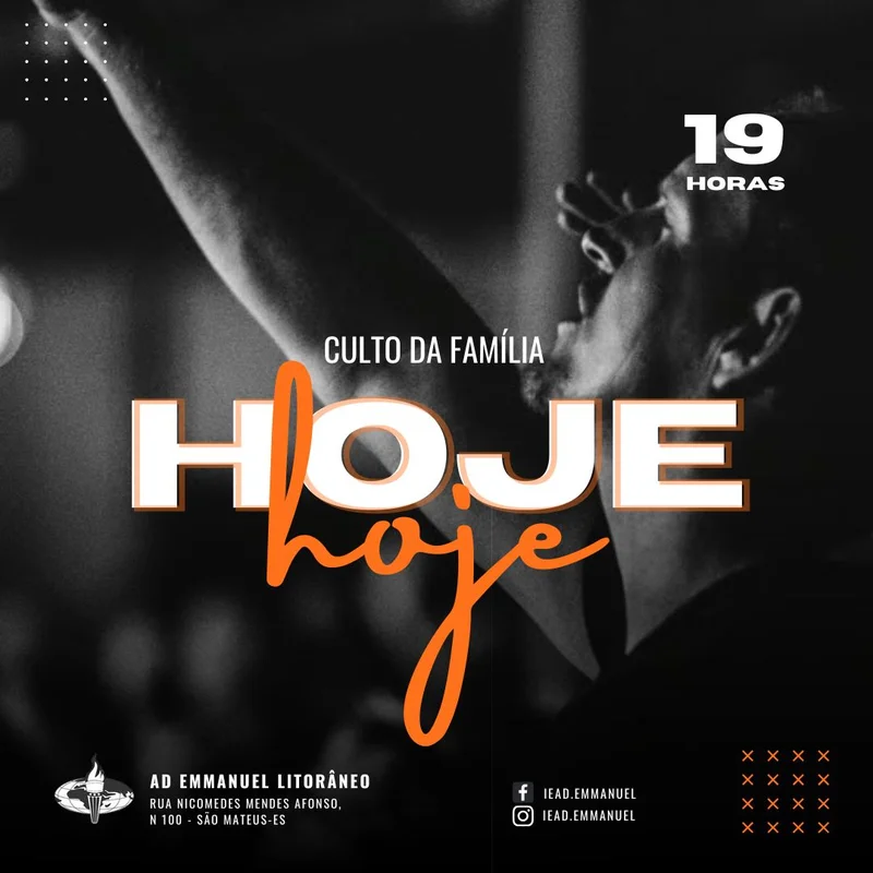Hoje tem Culto da Família | Culto da Família | Arte para Igreja Editável no Canva | Feed Hoje tem Culto da Família | Culto da Família | Arte para Igreja Editável no Canva | Feed