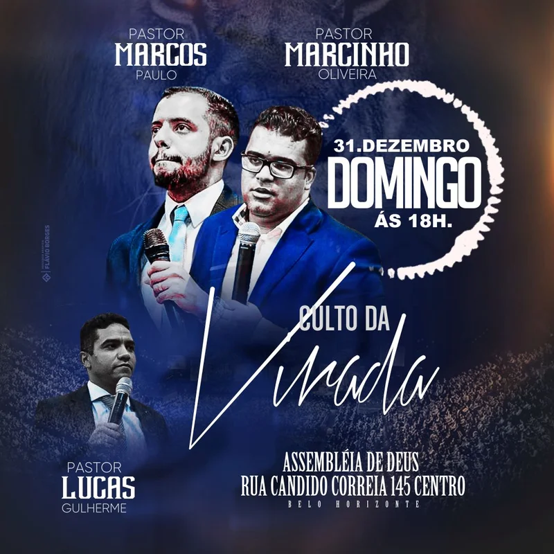 Culto da Virada 31 de Dezembro | Culto da Família | Arte para Igreja Editável no Canva | Feed Culto da Virada 31 de Dezembro | Culto da Família | Arte para Igreja Editável no Canva | Feed