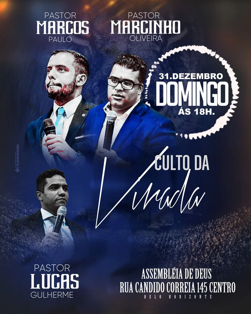 Culto da Virada 31 de Dezembro | Culto da Família | Arte para Igreja Editável no Canva | Cartaz Culto da Virada 31 de Dezembro | Culto da Família | Arte para Igreja Editável no Canva | Cartaz