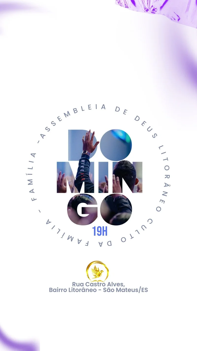 Domingo da Família: Fortalecendo Laços na Presença de Deus! | Culto da Família | Arte para Igreja Editável no Canva | Story Domingo da Família: Fortalecendo Laços na Presença de Deus! | Culto da Família | Arte para Igreja Editável no Canva | Story