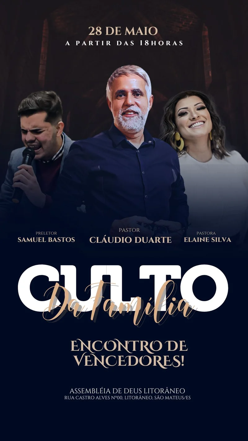Culto da Família: Fortalecendo Lares na Presença de Deus! | Culto da Família | Arte para Igreja Editável no Canva | Story Culto da Família: Fortalecendo Lares na Presença de Deus! | Culto da Família | Arte para Igreja Editável no Canva | Story