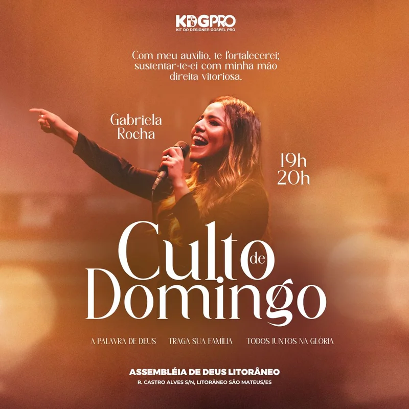 Culto da Família | Arte para Igreja Editável no Canva | Feed Culto da Família | Arte para Igreja Editável no Canva | Feed