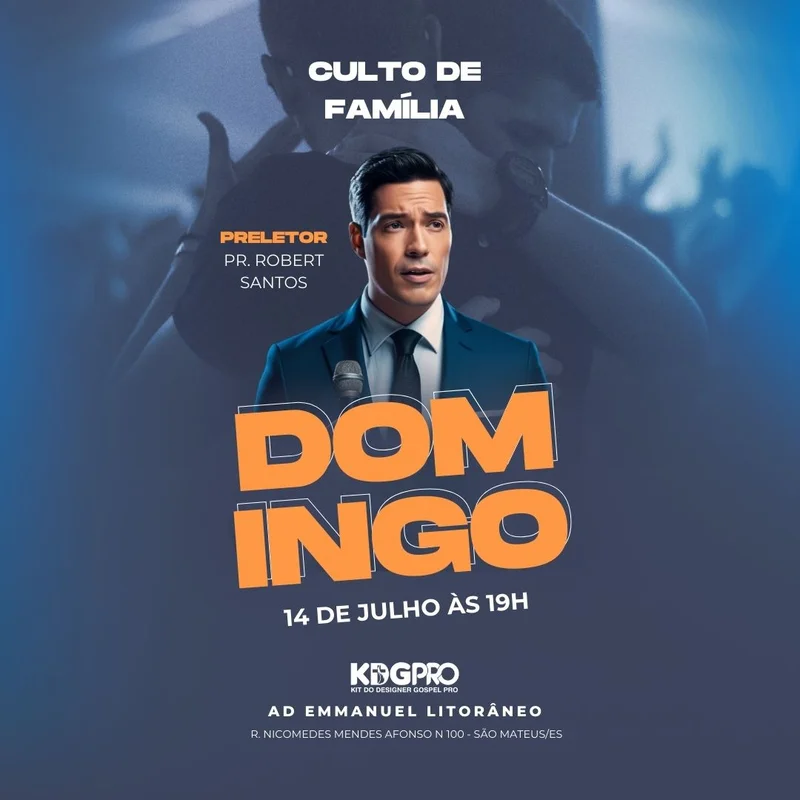 Domingo da Família | Culto da Família | Arte para Igreja Editável no Canva | Feed Domingo da Família | Culto da Família | Arte para Igreja Editável no Canva | Feed