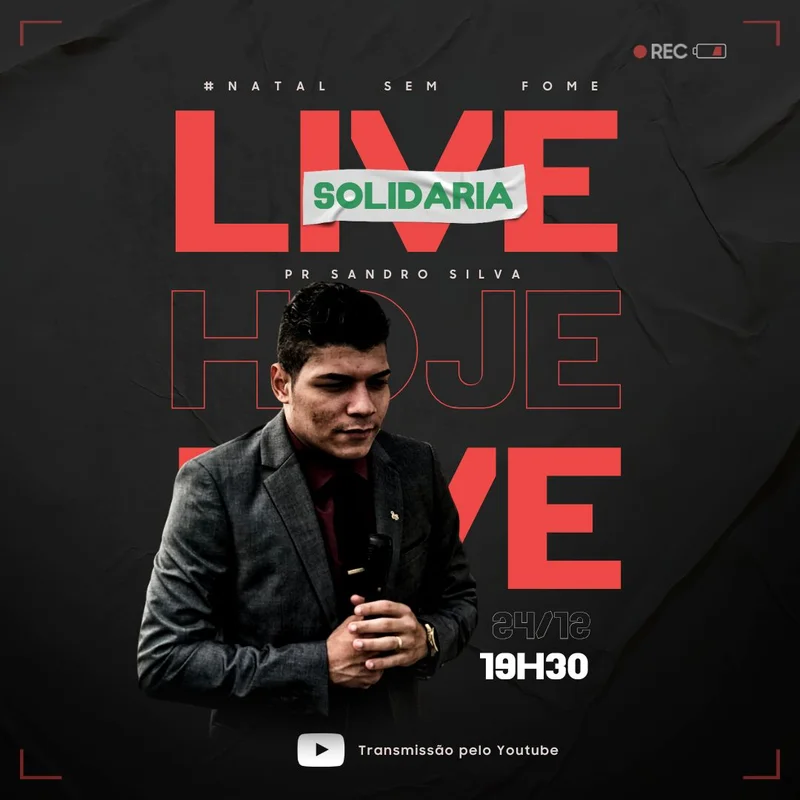 Hoje Live Solidária Culto da Virada | Culto da Virada | Arte para Igreja Editável no Canva | Feed Hoje Live Solidária Culto da Virada | Culto da Virada | Arte para Igreja Editável no Canva | Feed
