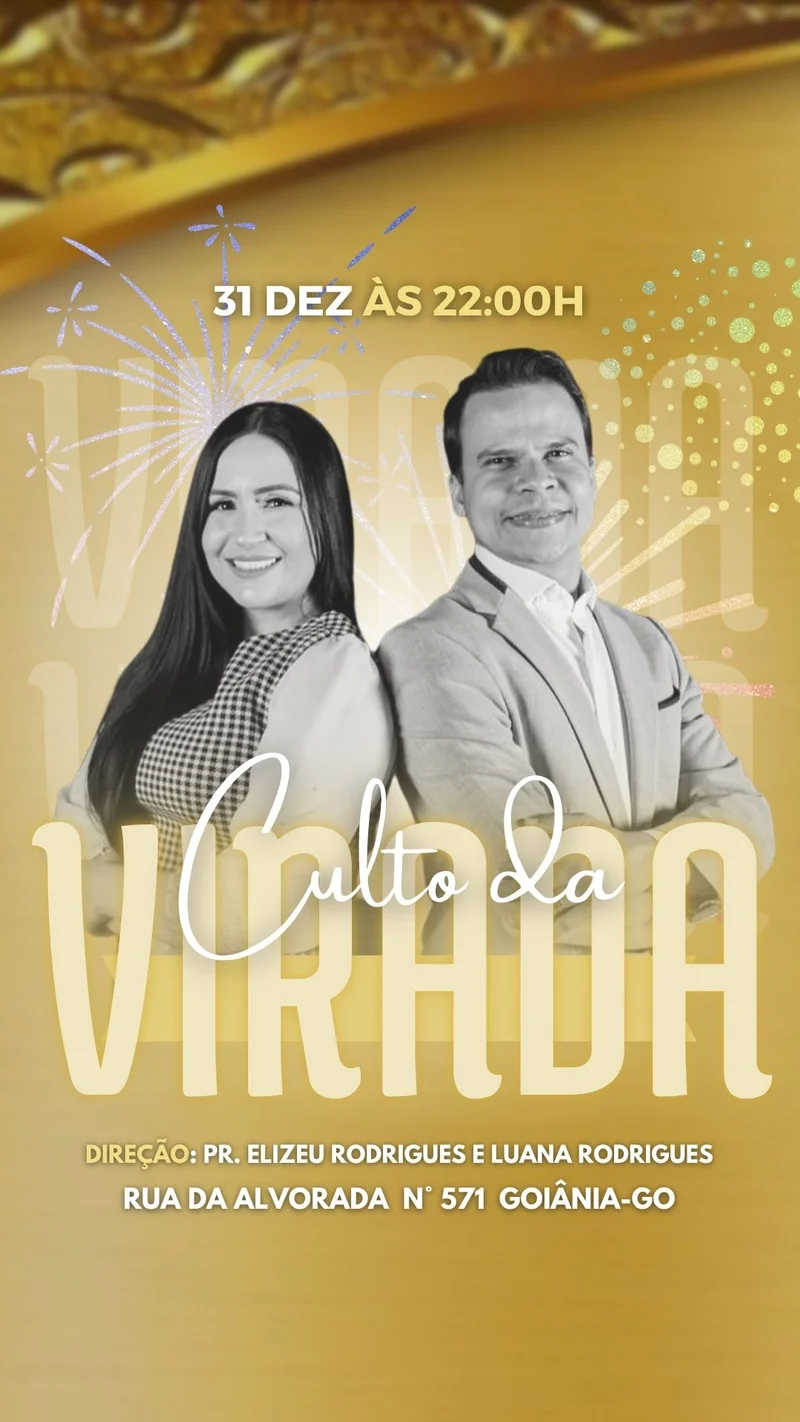 Culta da Virada | Culto da Virada | Arte para Igreja Editável no Canva | Story Culta da Virada | Culto da Virada | Arte para Igreja Editável no Canva | Story